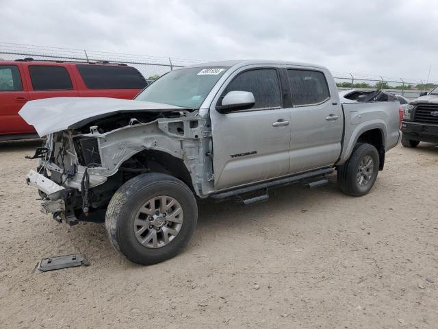 3TYAX5GN6NT057245 - 2022 TOYOTA TACOMA DOUBLE CAB SILVER photo 1