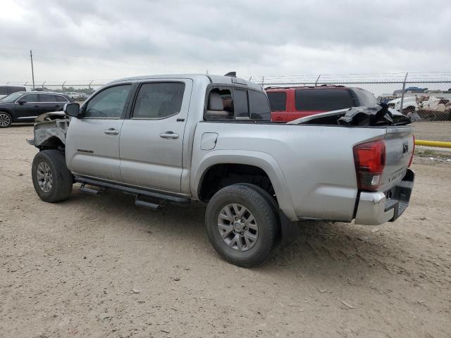 3TYAX5GN6NT057245 - 2022 TOYOTA TACOMA DOUBLE CAB SILVER photo 2