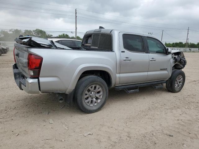 3TYAX5GN6NT057245 - 2022 TOYOTA TACOMA DOUBLE CAB SILVER photo 3