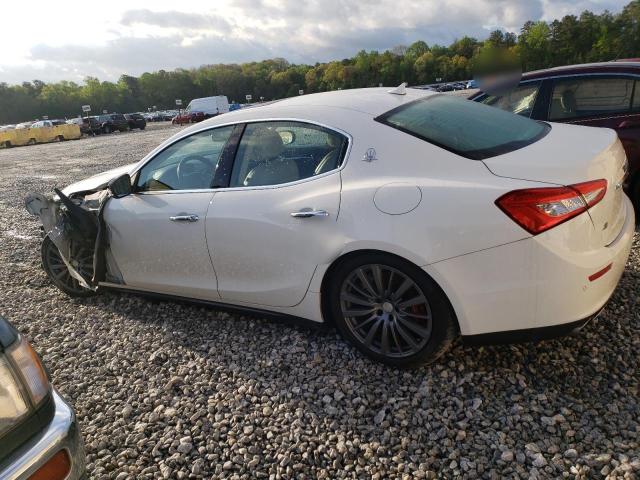 ZAM57RSAXH1225524 - 2017 MASERATI GHIBLI S WHITE photo 2