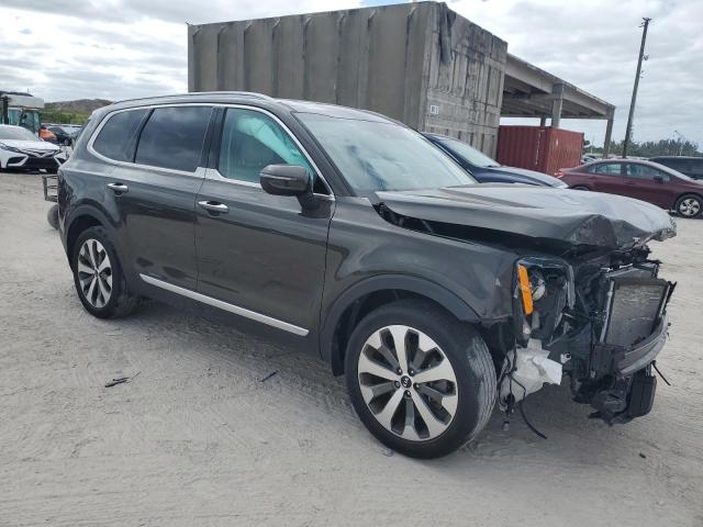 5XYP64HC1LG096478 - 2020 KIA TELLURIDE S GRAY photo 4