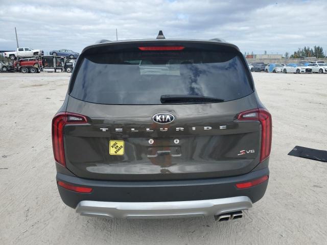 5XYP64HC1LG096478 - 2020 KIA TELLURIDE S GRAY photo 6