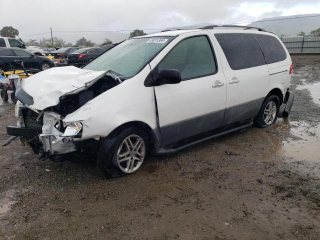 4T3ZF19C12U499740 - 2002 TOYOTA SIENNA CE WHITE photo 1