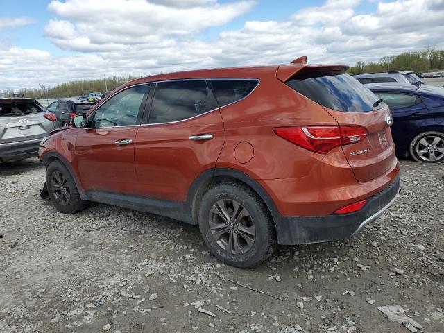 5XYZTDLB7DG028297 - 2013 HYUNDAI SANTA FE S ORANGE photo 2