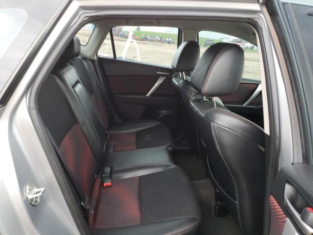 JM1BL1K35B1437342 - 2011 MAZDA SPEED 3 Сұр фото 10