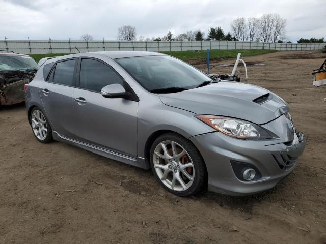 JM1BL1K35B1437342 - 2011 MAZDA SPEED 3 Сұр фото 4