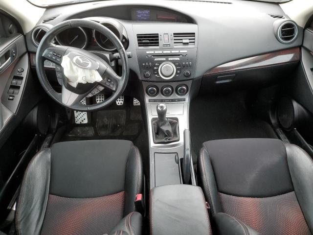 JM1BL1K35B1437342 - 2011 MAZDA SPEED 3 Сұр фото 8
