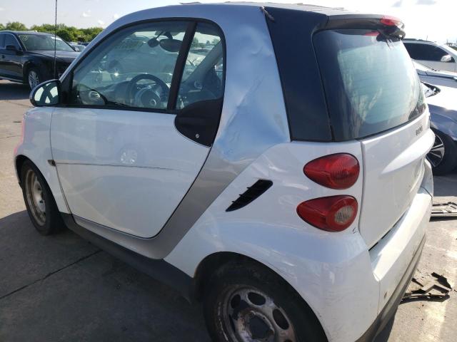 WMEEJ3BA2FK798302 - 2015 SMART FORTWO PURE WHITE photo 2