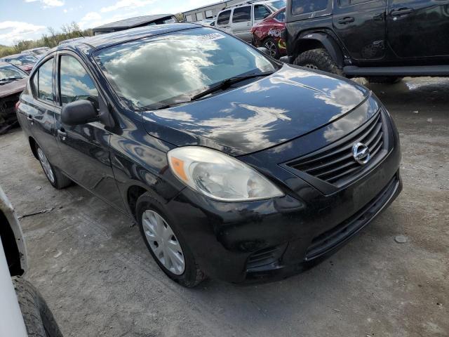 3N1CN7AP7CL824459 - 2012 NISSAN VERSA S BLACK photo 4