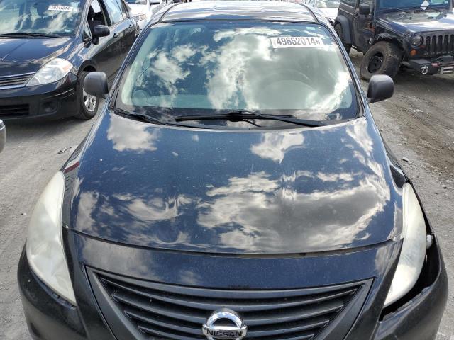 3N1CN7AP7CL824459 - 2012 NISSAN VERSA S BLACK photo 5