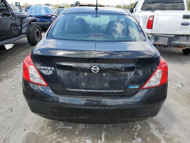 3N1CN7AP7CL824459 - 2012 NISSAN VERSA S BLACK photo 6