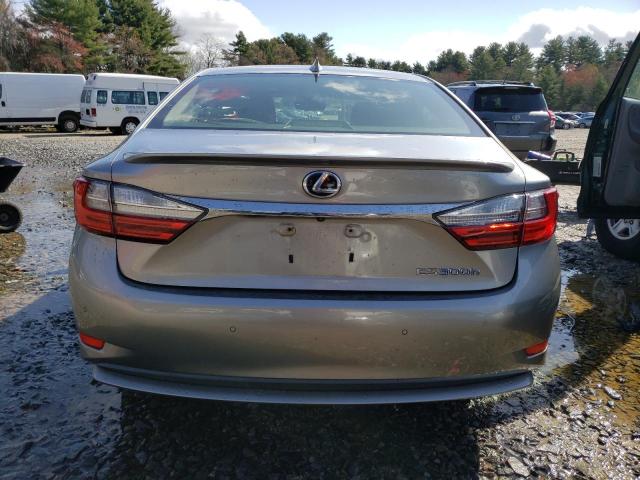 JTHBW1GG7G2102151 - 2016 LEXUS ES 300H GRAY photo 6