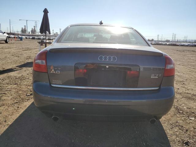 WAUCD64B34N092663 - 2004 AUDI A6 S-LINE QUATTRO GRAY photo 6