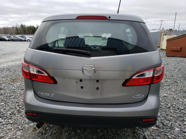 JM1CW2CL1F0186802 - 2015 MAZDA 5 TOURING GRAY photo 6