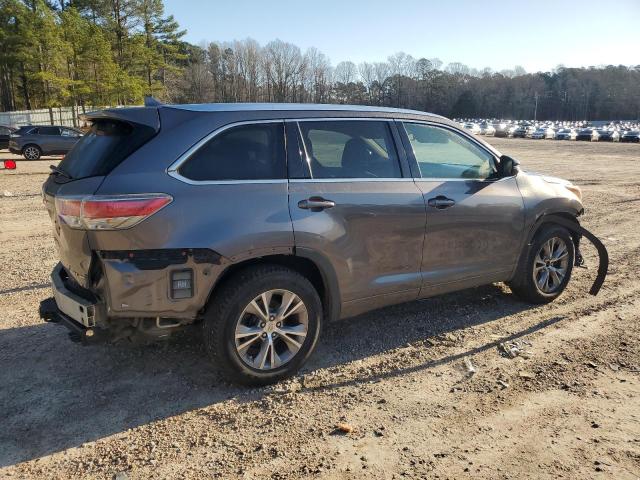 5TDJKRFH9FS121308 - 2015 TOYOTA HIGHLANDER XLE 石墨色 照片 3