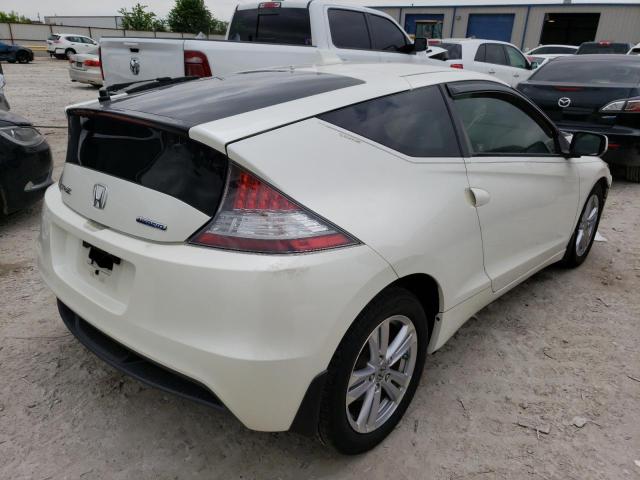 JHMZF1D6XCS003604 - 2012 HONDA CR-Z EX WHITE photo 3