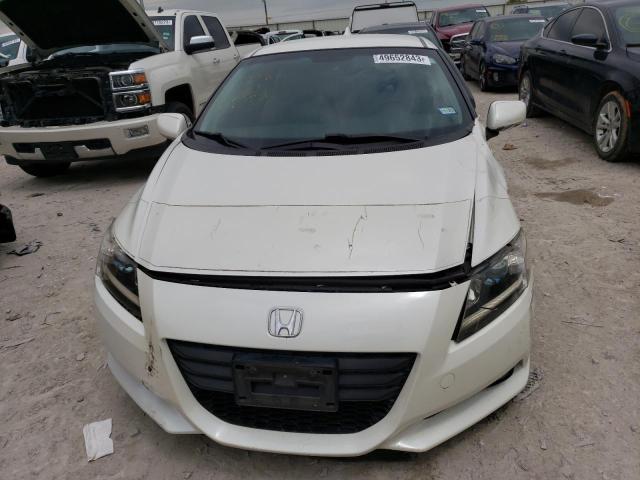 JHMZF1D6XCS003604 - 2012 HONDA CR-Z EX WHITE photo 5