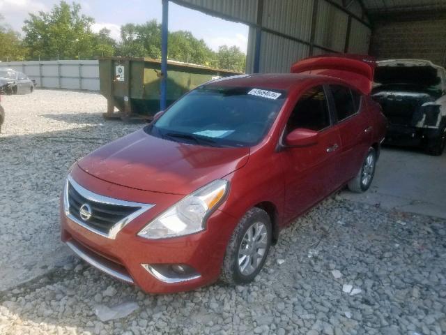 3N1CN7AP9HL835244 - 2017 NISSAN VERSA S  photo 2