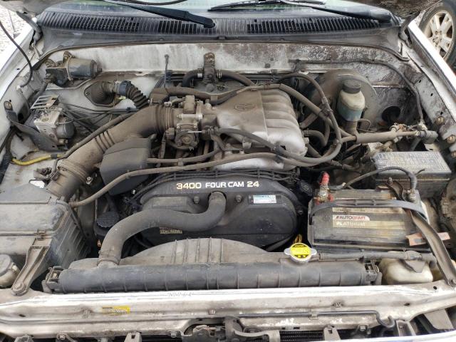 5TEGN92N74Z383079 - 2004 TOYOTA TACOMA DOUBLE CAB PRERUNNER WHITE photo 11