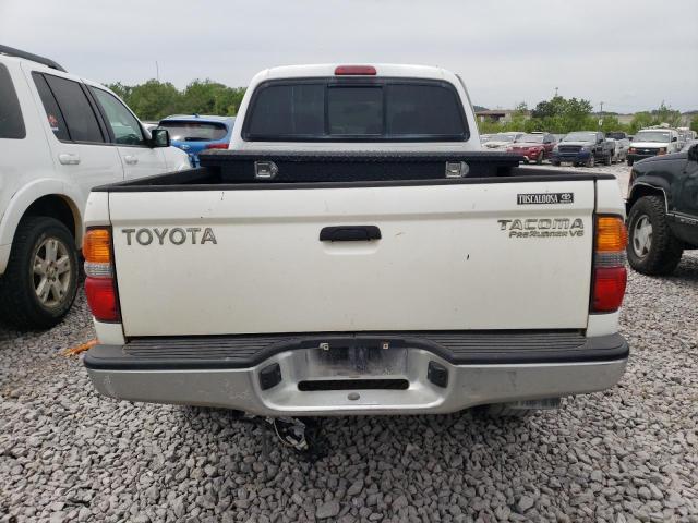 5TEGN92N74Z383079 - 2004 TOYOTA TACOMA DOUBLE CAB PRERUNNER WHITE photo 6