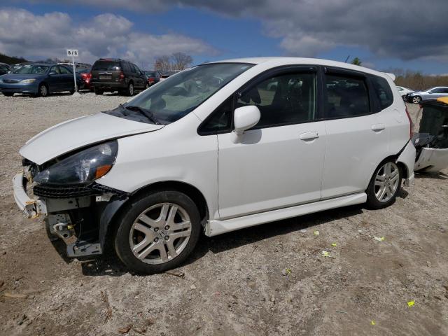 JHMGD38647S016731 - 2007 HONDA FIT S WHITE photo 1