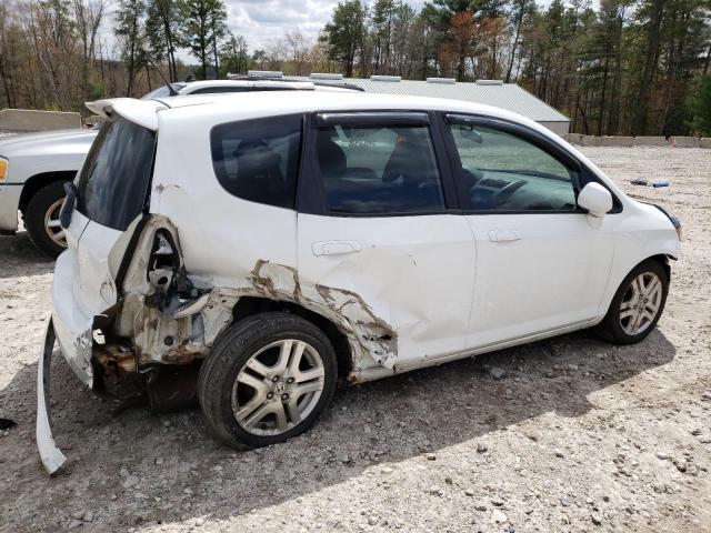 JHMGD38647S016731 - 2007 HONDA FIT S WHITE photo 3