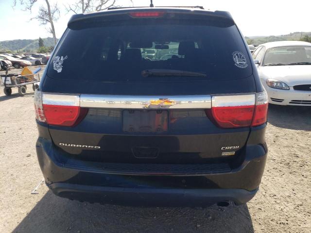 1C4RDHDG1DC700132 - 2013 DODGE DURANGO CREW BLACK photo 6