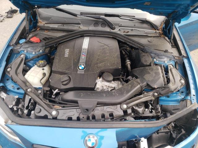 WBS1J5C51JVA12552 - 2018 BMW M2 Blau Foto 11
