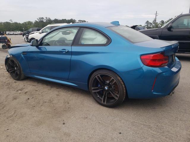 WBS1J5C51JVA12552 - 2018 BMW M2 BLUE photo 2