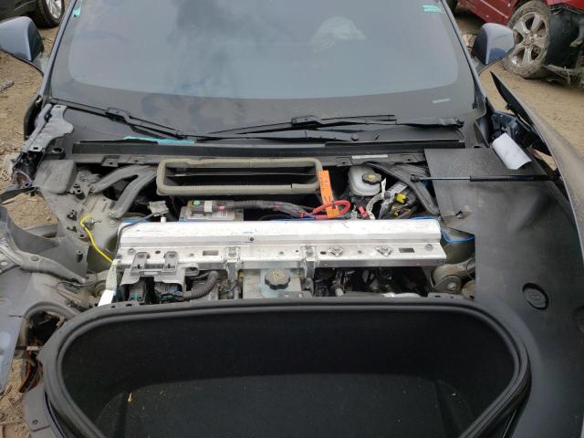 5YJSA1E65MF437458 - 2021 TESLA MODEL S Սև լուսանկար 7