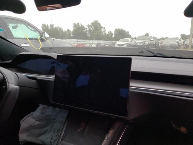 5YJSA1E65MF437458 - 2021 TESLA MODEL S Սև լուսանկար 9