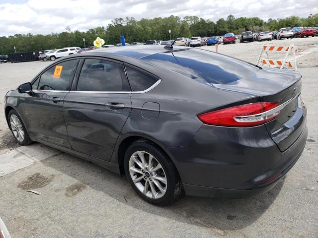 3FA6P0LU3HR266179 - 2017 FORD FUSION SE HYBRID GRAY photo 2