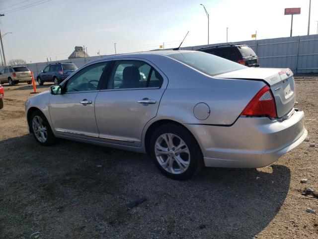 3FAHP0HA4CR294377 - 2012 FORD FUSION SE SILVER photo 2