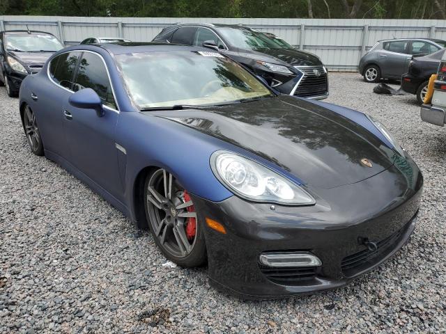 WP0AC2A71AL091508 - 2010 PORSCHE PANAMERA TURBO BLUE photo 4