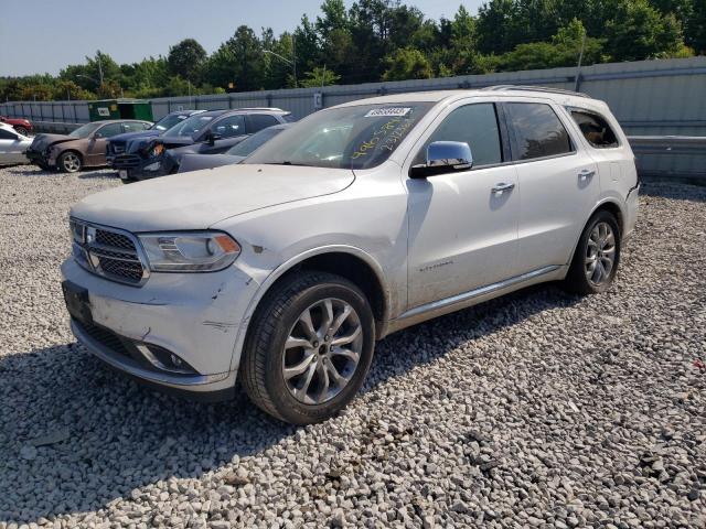 1C4SDJET3HC679004 - 2017 DODGE DURANGO CITADEL WHITE photo 1