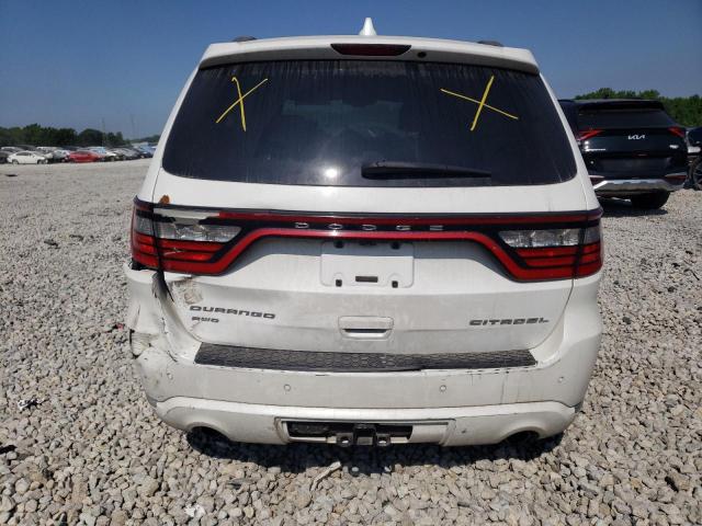 1C4SDJET3HC679004 - 2017 DODGE DURANGO CITADEL WHITE photo 6