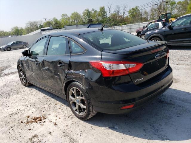 1FADP3F21EL126757 - 2014 FORD FOCUS SE BLACK photo 2