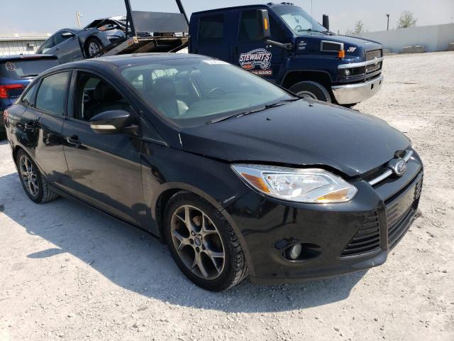 1FADP3F21EL126757 - 2014 FORD FOCUS SE BLACK photo 4