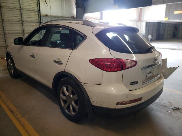 JNKAJ09F58M357377 - 2008 INFINITI EX35 BASE თეთრი ფოტო 2