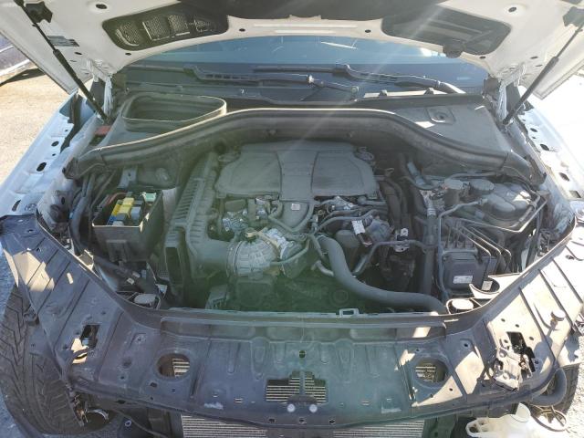 4JGDA5HB0EA386644 - 2014 MERCEDES-BENZ ML 350 4MATIC WHITE photo 12