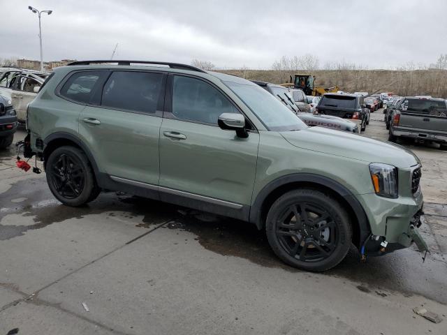 5XYP5DGC6PG374933 - 2023 KIA TELLURIDE SX GREEN photo 4