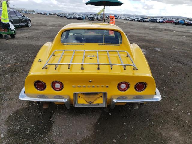 1Z37J3S413584 - 1973 CHEVROLET CORVETTE GOLD photo 6