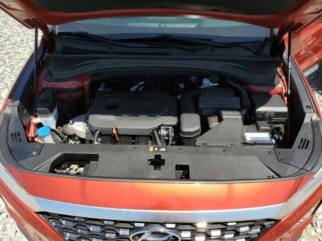 5NMS33AD9LH175936 - 2020 HYUNDAI SANTA FE SEL RED photo 11