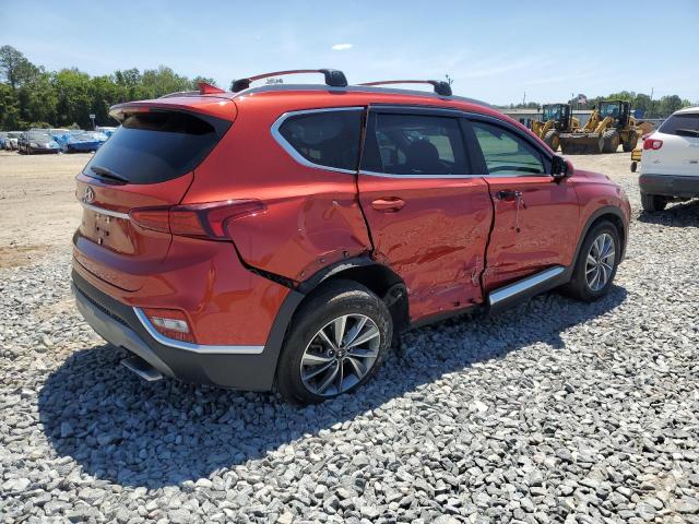 5NMS33AD9LH175936 - 2020 HYUNDAI SANTA FE SEL RED photo 3