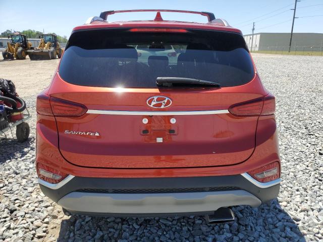 5NMS33AD9LH175936 - 2020 HYUNDAI SANTA FE SEL RED photo 6