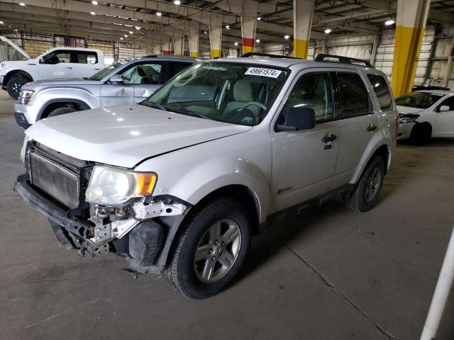 1FMCU5K30AKC17068 - 2010 FORD ESCAPE HYBRID WHITE photo 1