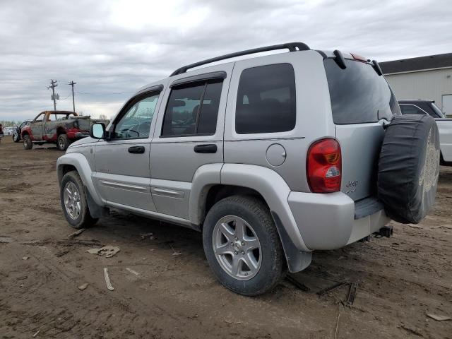 1J4GL58K14W292487 - 2004 JEEP LIBERTY LIMITED SILVER photo 2