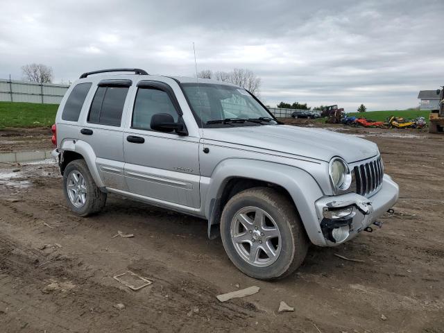 1J4GL58K14W292487 - 2004 JEEP LIBERTY LIMITED SILVER photo 4