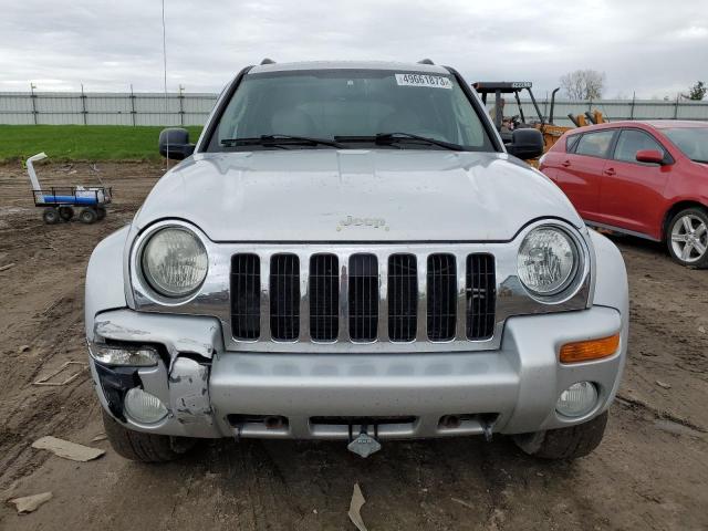 1J4GL58K14W292487 - 2004 JEEP LIBERTY LIMITED SILVER photo 5