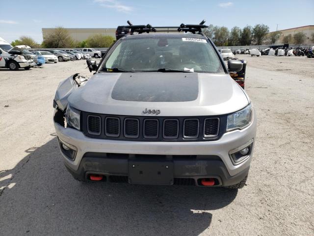 3C4NJDDB4KT722342 - 2019 JEEP COMPASS TRAILHAWK SILVER photo 5